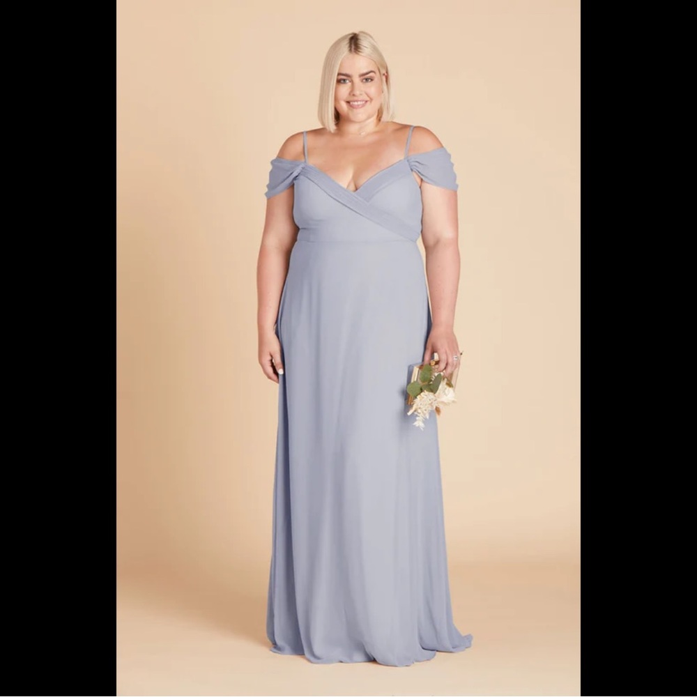 SPENCE CONVERTIBLE DRESS CURVE 1X
CHIFFON DUSTY BLUE